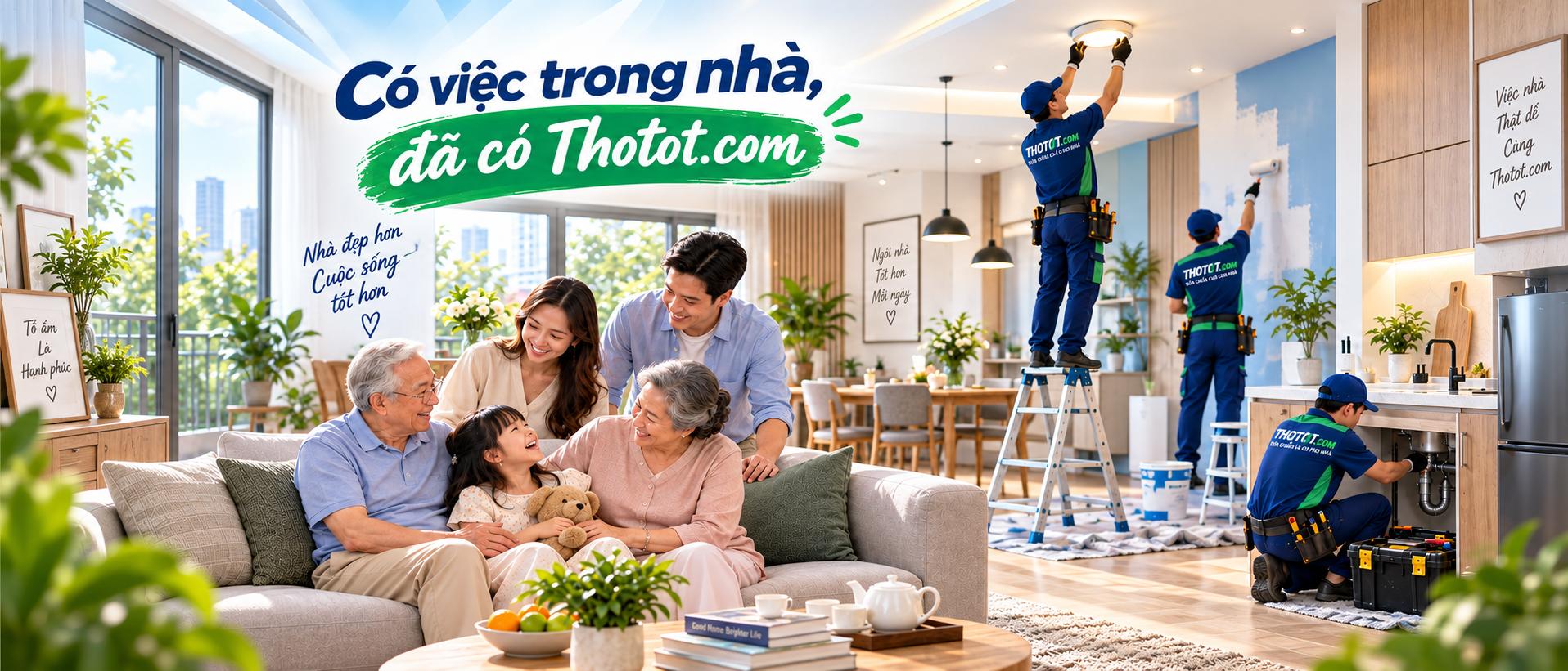 Có việc trong nhà, đã có Thợ Tốt
